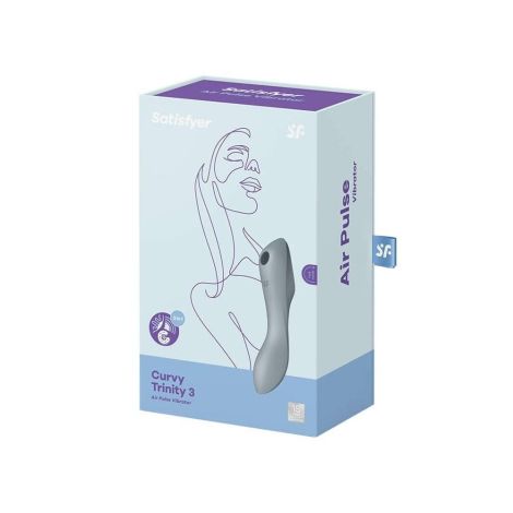 Vibrator - Curvy Trinity 3 (Blue Grey)