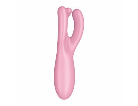 Wibrator-Threesome 4 Connect App (Pink) - 6