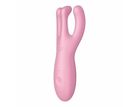 Wibrator-Threesome 4 Connect App (Pink) - 8