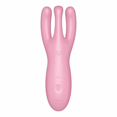 Wibrator-Threesome 4 Connect App (Pink) - 2