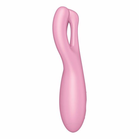 Wibrator-Threesome 4 Connect App (Pink) - 3