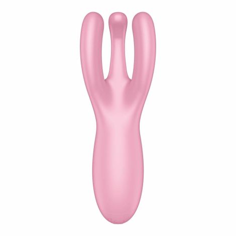 Wibrator-Threesome 4 Connect App (Pink) - 5