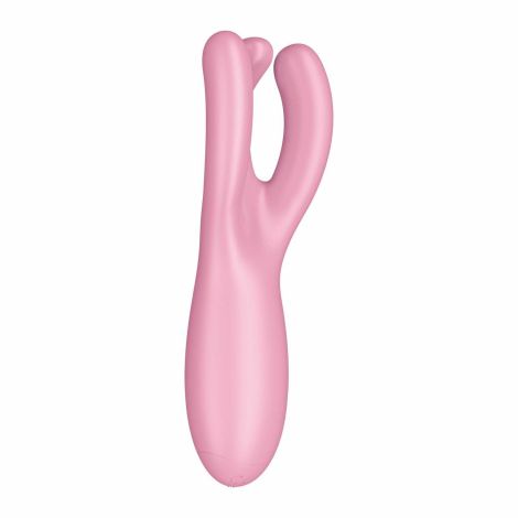 Wibrator-Threesome 4 Connect App (Pink) - 6