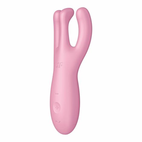 Wibrator-Threesome 4 Connect App (Pink) - 8