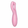 Wibrator-Threesome 4 Connect App (Pink) - 4