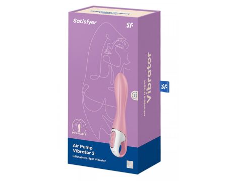 Air Pump Vibrator 2 light red