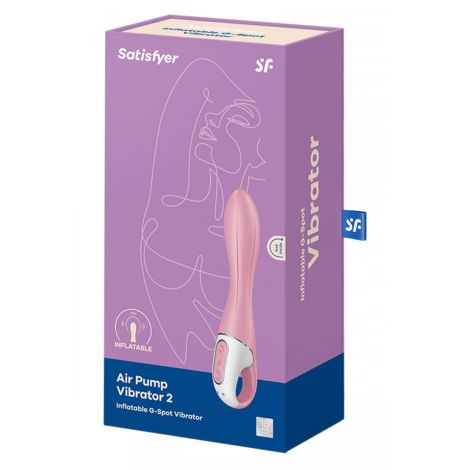 Air Pump Vibrator 2 light red