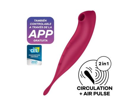 Twirling Pro Connect App dark red - 6