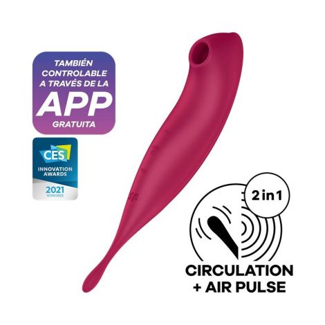 Twirling Pro Connect App dark red - 6