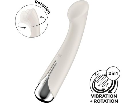 Satisfyer Spinning G-Spot 1 Beige - 2