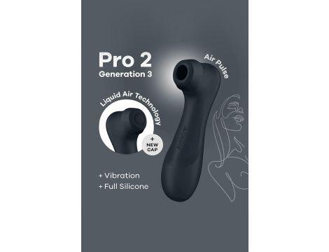 Pro 2 Generation 3with Liquid Air Technology, Vibration and Bluetooth/App black - 5