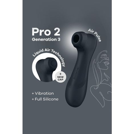 Pro 2 Generation 3with Liquid Air Technology, Vibration and Bluetooth/App black - 5