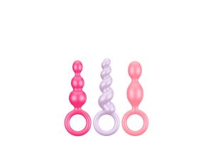 Zestaw-Satisfyer Plugs colored (set of 3) - image 2