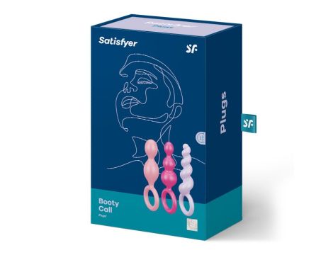 Zestaw-Satisfyer Plugs colored (set of 3)