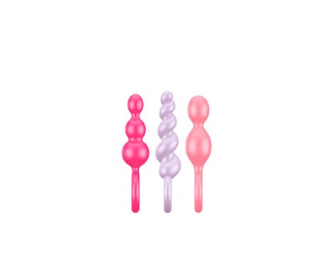 Zestaw-Satisfyer Plugs colored (set of 3) - 3