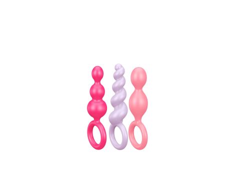 Zestaw-Satisfyer Plugs colored (set of 3) - 4