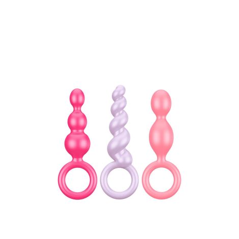 Zestaw-Satisfyer Plugs colored (set of 3) - 2