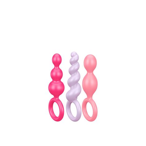 Zestaw-Satisfyer Plugs colored (set of 3) - 4