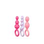 Zestaw-Satisfyer Plugs colored (set of 3) - 5