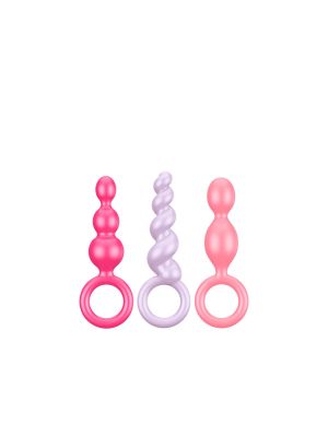 Zestaw-Satisfyer Plugs colored (set of 3) - image 2