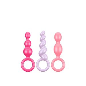 Zestaw-Satisfyer Plugs colored (set of 3) - image 2