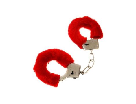 Kajdanki - Love Cuffs Red (czerwony)