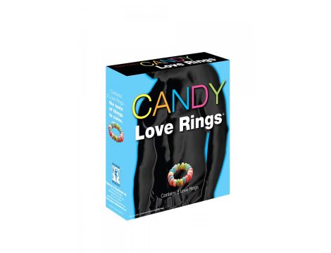 Słodycze-CANDY LOVE RINGS, Pierścień Miłości