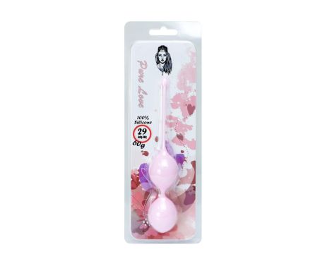 Silicone Kegel Balls 29mm 60g Light Pink - B - Series - 3