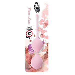 Silicone Kegel Balls 29mm 60g Light Pink - B - Series - image 2