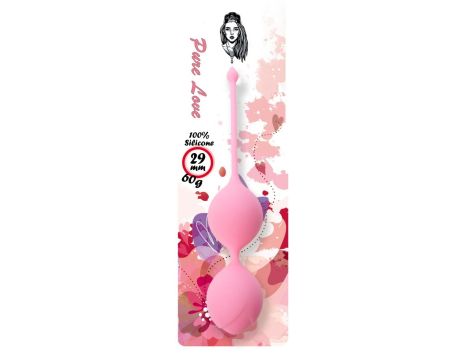 Silicone Kegel Balls 29mm 60g Pink - B - Series - 2