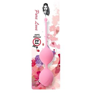 Silicone Kegel Balls 29mm 60g Pink - B - Series - image 2