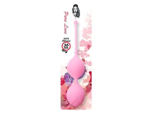 Silicone Kegel Balls 36mm 90g Pink - B - Series - image 2