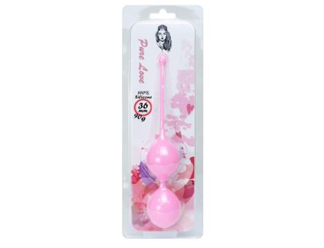 Silicone Kegel Balls 36mm 90g Pink - B - Series - 3