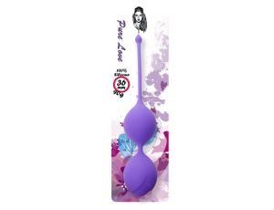 Silicone Kegel Balls 36mm 90g Purple - B - Series - image 2