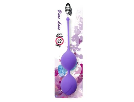 Silicone Kegel Balls 36mm 90g Purple - B - Series - 2