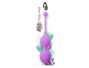 Silicone Kegel Balls 32mm 125g Purple - B - Series - image 2