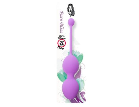 Silicone Kegel Balls 32mm 125g Purple - B - Series - 2