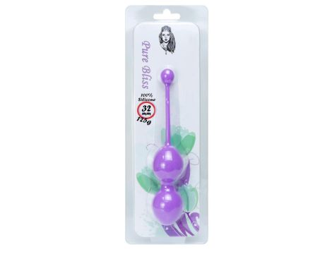 Silicone Kegel Balls 32mm 125g Purple - B - Series - 3