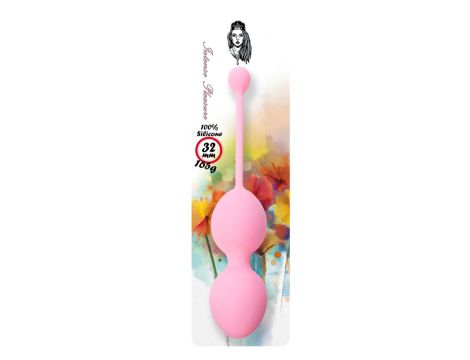 Silicone Kegel Balls 32mm 165g Pink - B - Series - 2