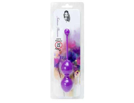 Silicone Kegel Balls 32mm 165g Purple - B - Series - 3