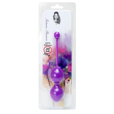 Silicone Kegel Balls 32mm 165g Purple - B - Series - 3