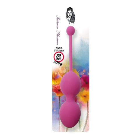 Silicone Kegel Balls 32mm 200g Dark Pink - B - Series - 2