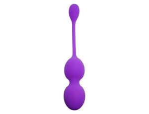 Vibrating Kegel Balls 32mm 80g Purple 10 function USB - B - Series