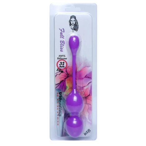 Vibrating Kegel Balls 32mm 80g Purple 10 function USB - B - Series - 4