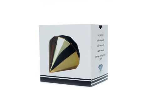 Stymulator-Diamond Air Massager USB 7 Function Gold - 10