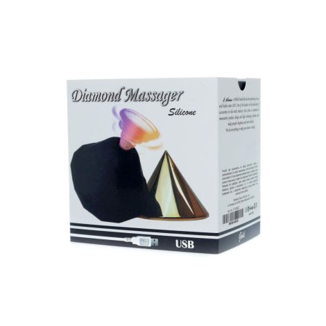 Stymulator-Diamond Air Massager USB 7 Function Gold - 10