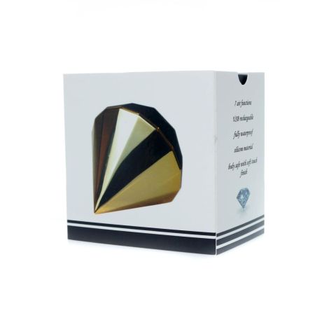 Stymulator-Diamond Air Massager USB 7 Function Gold - 11