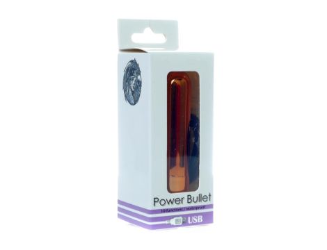 Power Bullet USB 10 functions Glossy Rose Gold - 9