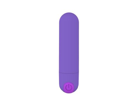 Power Bullet USB 10 functions Glossy Matte Purple