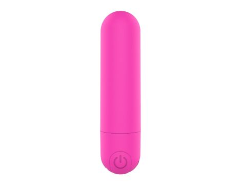 Power Bullet USB 10 functions Glossy Matte Pink